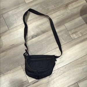 Lululemon Athletica Black Messenger Bag